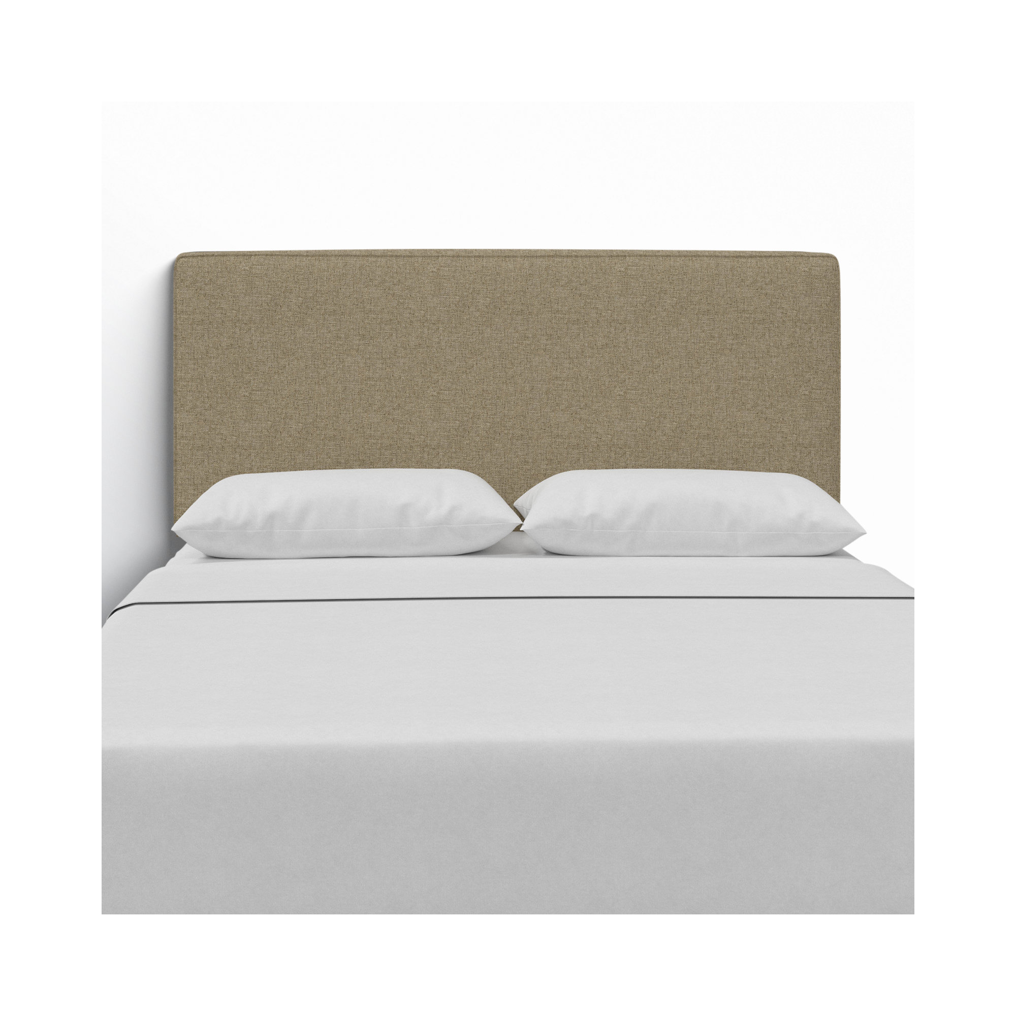 Marquise Upholstered Headboard, Queen, Classic Navy Linen