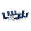 Ensemble de salle à manger rectangulaire L 95 po x l 46,00 po Solie-1516383718-1509893560-1516736542