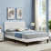 Auxter Upholstered Platform Bed Frame with Adjustable Headboard No Box Spring Needed