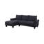 Lingeswaran 96" Sectional Sofa with Left-Facing Chaise-112660537
