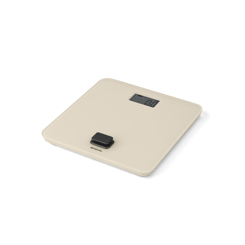 Brabantia Battery Free Bathroom Scale, Beige