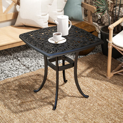 Square 2 - Person 54Cm L Outdoor Side Table