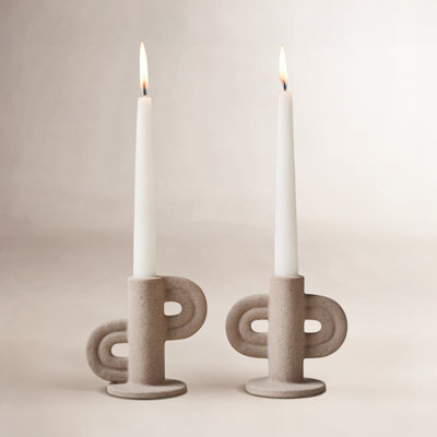 Ceramic Tabletop Candlestick
