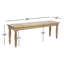 Banc en bois massif Molinaro
