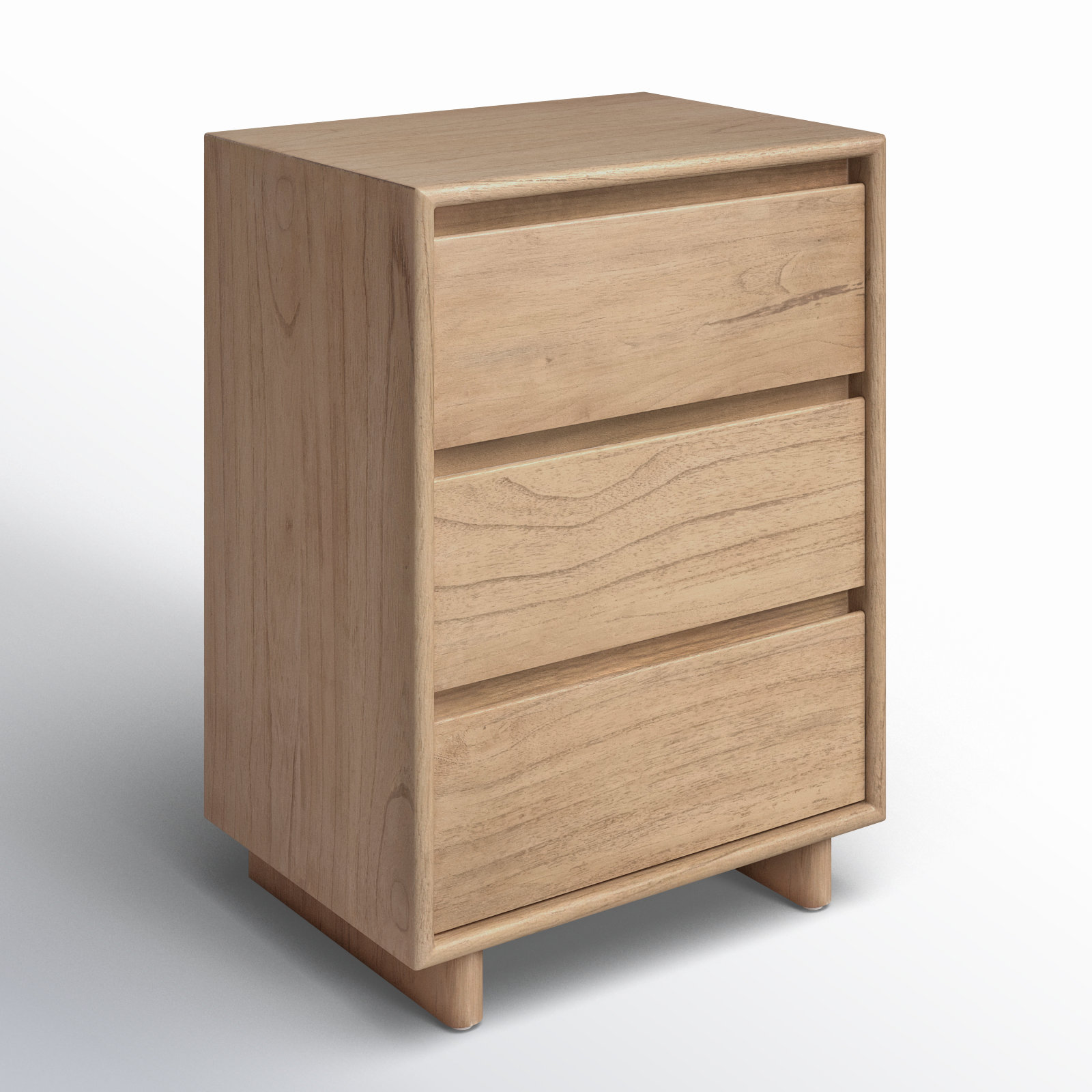 Soleil Nightstand, Blonde Oak