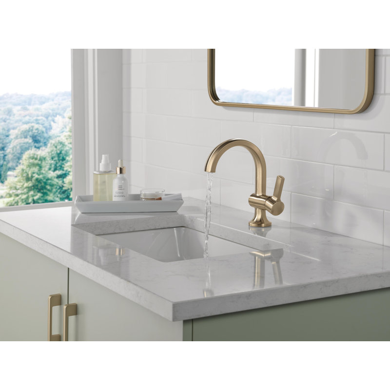 Robinet de salle de bain Albion, Bronze champagne