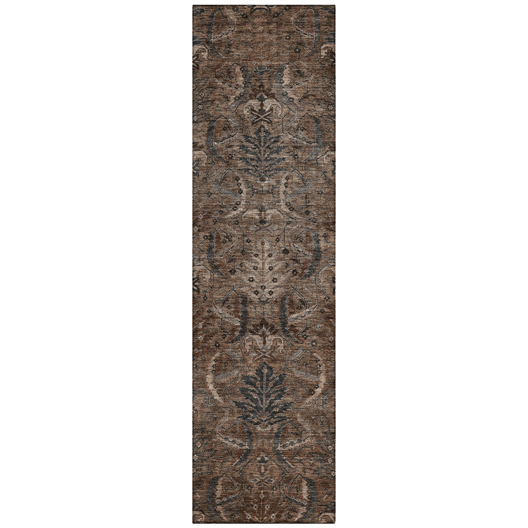 Chayil Machine Washable Indoor/Outdoor Rug