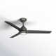 54" Mocha 3 - Blade Outdoor/Indoor Smart Propeller Ceiling Fan with Remote Control Included