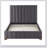 Dark Grey Full / Double Bed