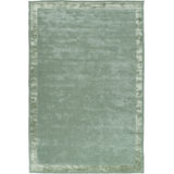 Farrow & Ball Kent Green Silk Border Area Rug
