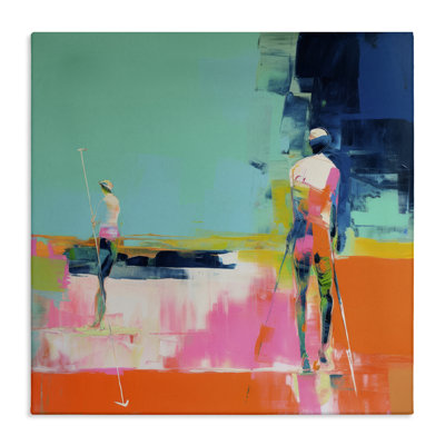 «Golf Course View», art mural par Irena Orlov
