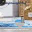 Tapis bleu ciel étoilé 12 pouces pour la maison