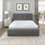 Matelas en mousse viscoélastique imprégnée de cuivre grand et moderne de 8 po avec matelas Cool Touch Shaddix, base haute densité-1032274167-1032274164