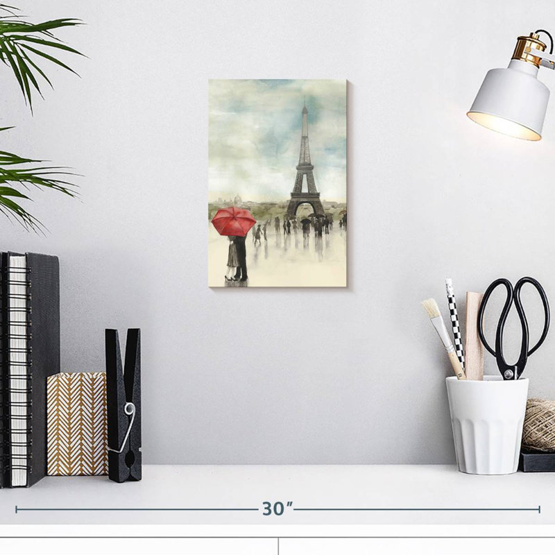 Aime Rainy Day Lovers I, 12" H x 8" W