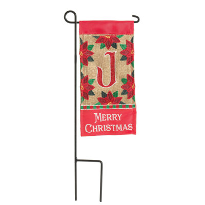  Elenis Mini Flag Christmas Monogram 4x8.5