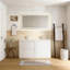  Meuble-lavabo double 60 po avec plateau en pierre blanche et 4 tiroirs pour salle de bain moderne 60 po-1529269014