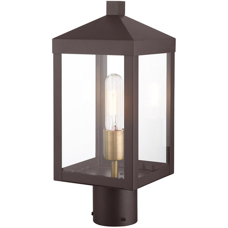Clarese Transparent Lantern Head, Bronze