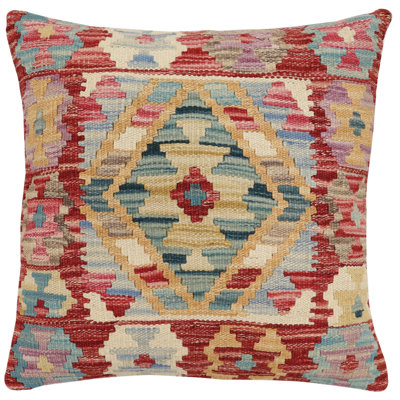 Housse et insert de coussin carré 100% laine