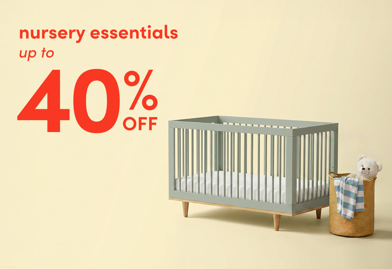 nursery essentials clearance