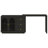 Yokota Extendable Makeup Vanity with 3 Drawers and 2 Acrylic Doors-710093679