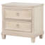 Table de chevet 2 tiroirs Wedner