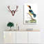 Blue Kingfisher by George Shaw - Wrapped Canvas-55304101
