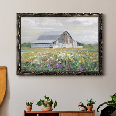 Country Fields - Cadre photo, reproduction d'art sur toile