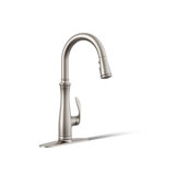 Bellera® Pull Down Single Handle Kitchen Faucet with Handle and Supply Lines