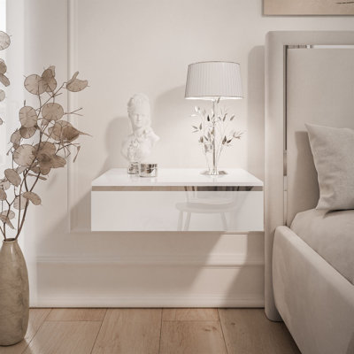 48cm W Manufactured Wood Bedside Table