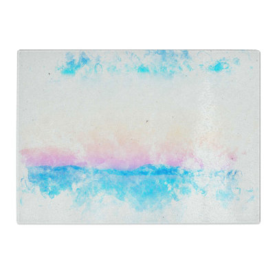 Tempered Glass Cold Mountain Chopping Board