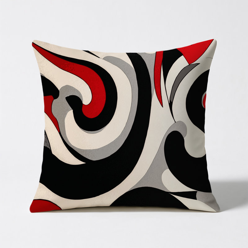 Cosmic Blaze Indoor And Outdoor Pillow, Square 18"