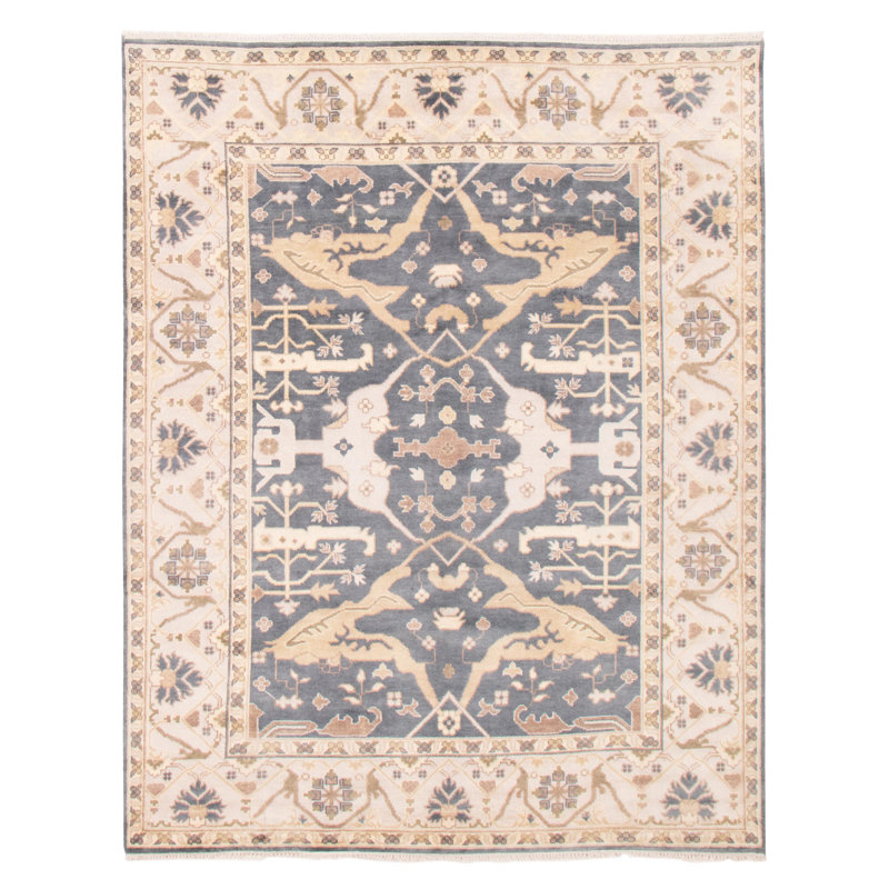 Tapis gris foncé Royal Oushak 8 pi 2 po x 10 pi 3 po