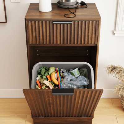 10 Gallons Tilt Out Trash Cabinet