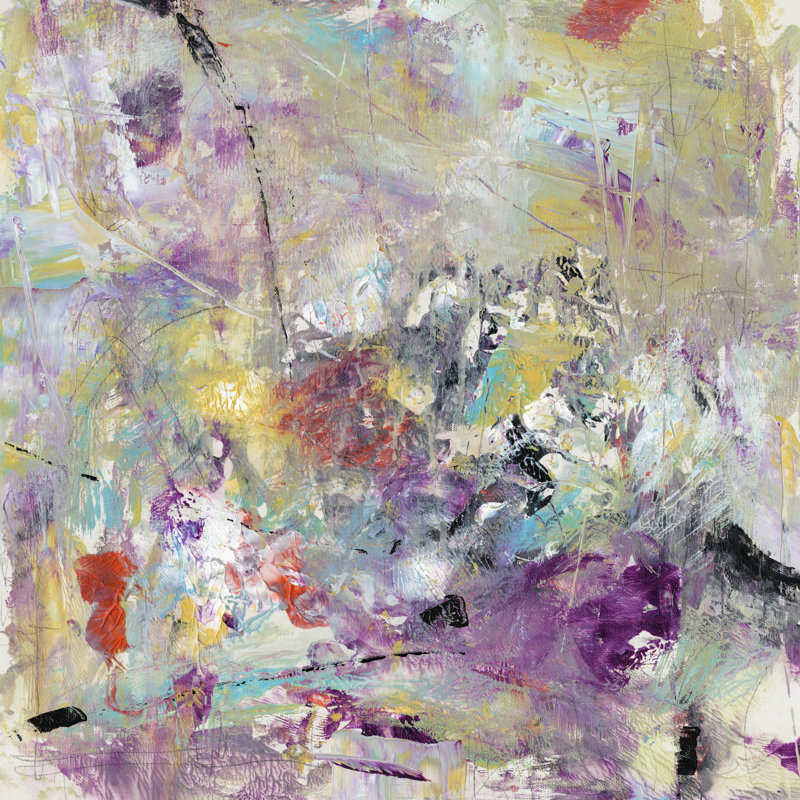 " Jostle I ", 30" H x 30" W x 1.25" D