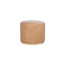 Repose-pieds Drift avec base en bois - Similicuir sable-469609500