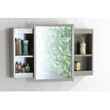 Donatello 37.4'' W Mirrored Medicine Cabinet