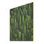Green Cactus Desert II - Cactus floral sur bois-1098641326