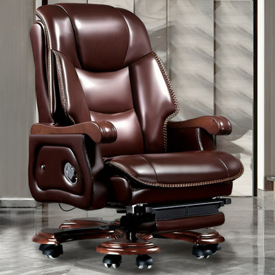 Jones Leather Executive Chair Without Massage