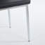 Ensemble de salle à manger 1 + 4,5pièces, pieds de table en métal pour 4-6 personnes avec plateau en verre-1422224950