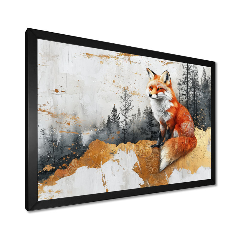 Gereon - Animals Canvas Art Print, H 30 po x l 40 po, Reproduction encadrée d'une seule photo, Noir, noir, noir, noir