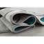 Tapis abstrait turquoise/gris zone Aftan-1406995568