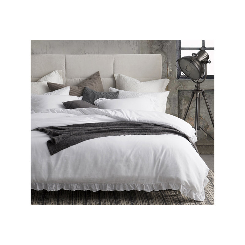 Portugal-Made 300TC Cotton Sateen Duvet Cover, 112" x 98"