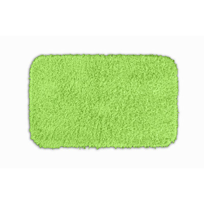 Frechette Nylon Bath Rug with Non-Slip Backing
