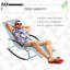 Chaise berçante Zero Gravity By, méridienne d'extérieur avec coussin amovible, tissu, coussin gris inclinable pour patio et eau