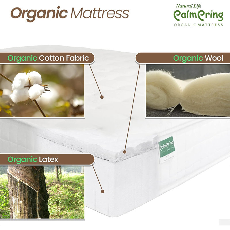 Agra Mattress, Extra-long Twin, 8"