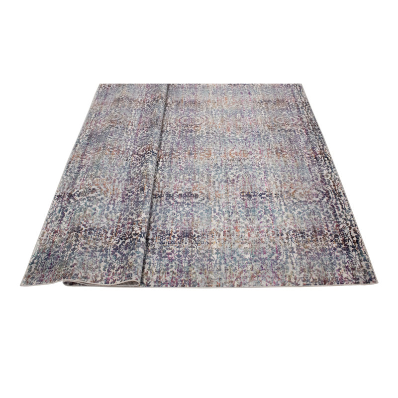 Lucha Floral Indoor Rug, Rectangle 3'10" x 6'