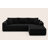 Boneless 108" Modern L-Shaped Sectional Sofa With Chaise Deep Seat Corduroy Upholstered Couch-405909553