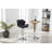 Sanchez Swivel Upholstered Adjustable Height Counter Stool-1355476419