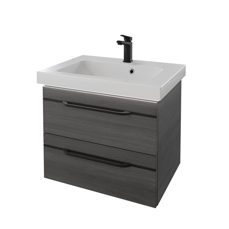 Balto Bathroom Furniture Suite, Grey