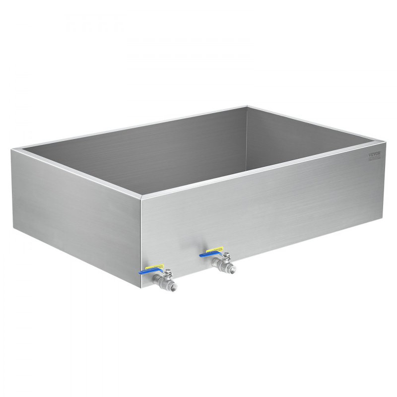 Évaporateur à sirop d'érable en acier inoxydable 304 avec 2 valves pour l'extérieur